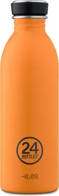 Бутылка для воды 24Bottles Urban Bottle Chromatic II, 500 мл, силикон, оранжевая