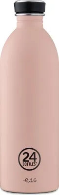 Бутылка для воды 24Bottles Urban Bottle Chromatic, 1000 мл, нержавеющая сталь, розовая
