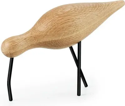 Статуэтка Normann Copenhagen Shorebird L, дерево, 14 см