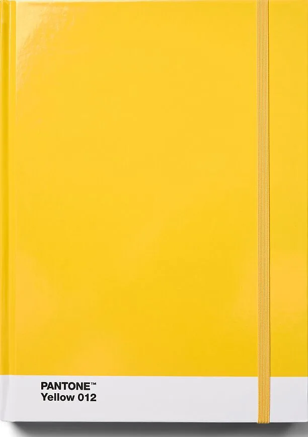 Блокнот Copenhagen Design, Pantone L, A5, жёлтый