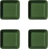 Набор салатников Iittala Teema, 4 предмета, фарфор, зелёный — фото 1