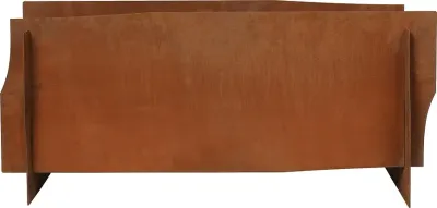 Кашпо Ferm Living Lapel, металл, 35 см, коричневое