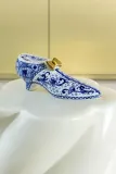 Статуэтка K Amsterdam Skarbonka Delftware, фарфор, 9,5 см, синяя — фото 3