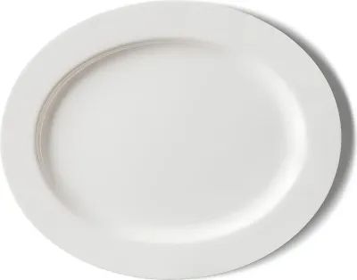 Блюдо сервировочное KnIndustrie Solaria, овальное, костяной фарфор, 0×36 см