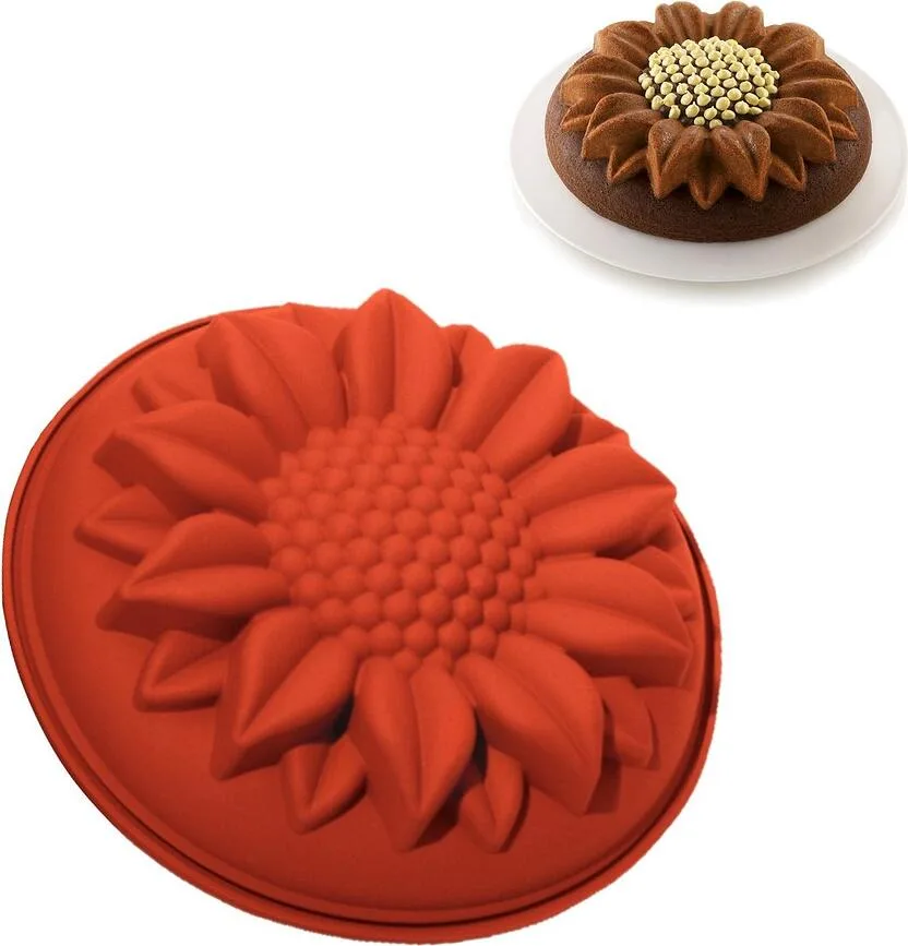 Форма для выпечки Silikomart Forma do ciasta Girasole Sft 252, круглая, силикон, Ø 26 см