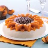 Форма для выпечки Silikomart Forma do ciasta Girasole Sft 252, круглая, силикон, Ø 26 см — фото 5