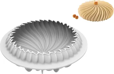 Форма для выпечки Silikomart Forma do ciasta Wave, круглая, силикон, Ø 19,5 см