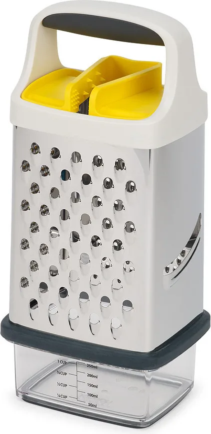 Тёрка Joseph Joseph Multi Grip, нержавеющая сталь, 26 см, жёлтая