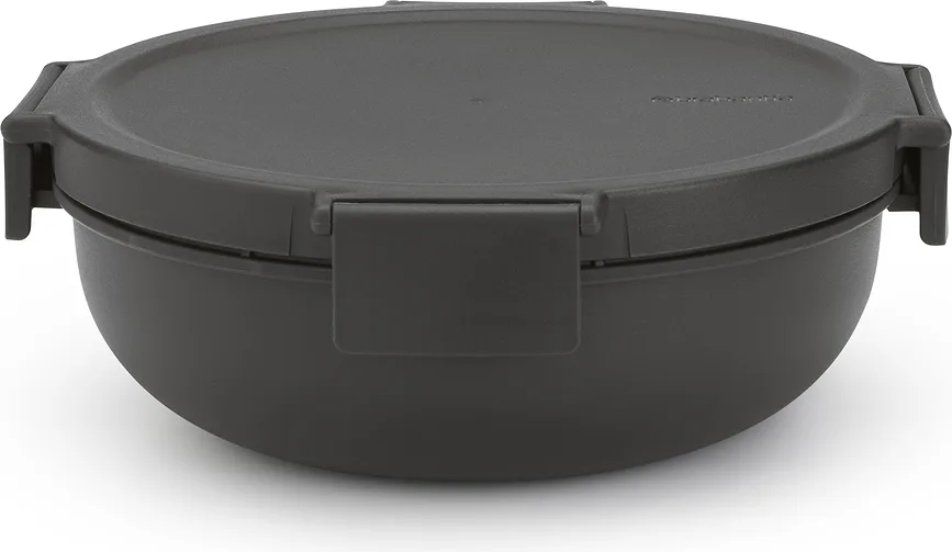 Контейнер пищевой Brabantia Make Take, 1300 мл, пищевой пластик, серый