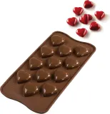 Форма для выпечки Silikomart Forma do czekoladek Scg48 My Love, круглая, силикон — фото 1