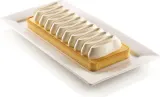 Форма для выпечки Silikomart Forma do ciasta Kit Tarte Nouvelle Vague, прямоугольная, силикон, 24×8 см — фото 2