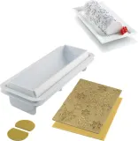 Форма для выпечки Silikomart Forma do ciasta Frozen Buche 2 el., круглая, силикон — фото 1