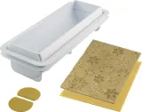 Форма для выпечки Silikomart Forma do ciasta Frozen Buche 2 el., круглая, силикон — фото 5