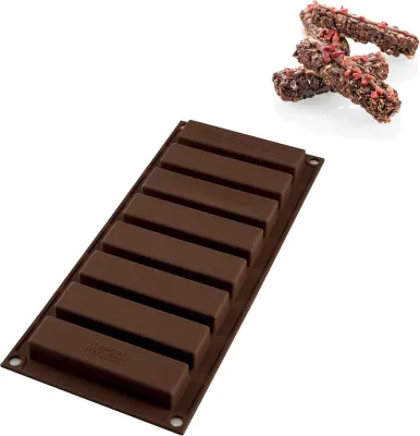 Форма для выпечки Silikomart Forma do czekoladek Sf184 My Snack, круглая, силикон