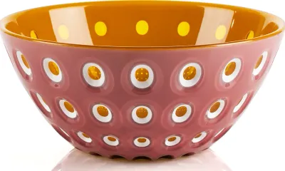 Салатник Guzzini Le Murrine, пластик, 25 см, оранжевый
