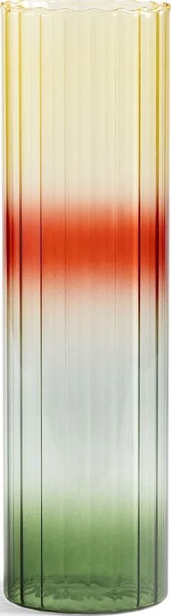 Ваза &K Amsterdam Gradient Evening Боросиликатное стекло, 29 см, разноцветный