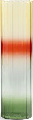 Ваза &K Amsterdam Gradient Evening Боросиликатное стекло, 29 см, разноцветный