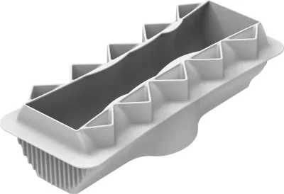 Форма для выпечки Silikomart Forma do ciasta 3D Buche Spin, овальная, силикон, 25×8,4 см