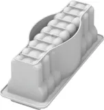 Форма для выпечки Silikomart Forma do ciasta 3D Buche Peluche, овальная, силикон, 23,6×7 см — фото 3
