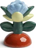 Подсвечник K Amsterdam Blume, керамика, 9,5×6 см, разноцветный — фото 1