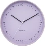 Настенные часы NeXtime Berlin L, металл, Ø40 см, фиолетовые — фото 1