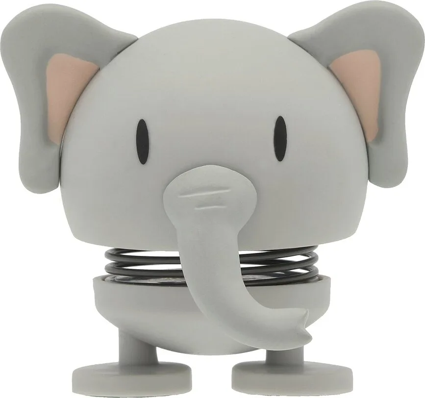 Статуэтка Hoptimist Soft Animal S, пластик, 6,8 см, серая