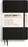 Блокнот Leuchtturm 1917, w twardej oprawie + 219 stron, A5, в линейку, чёрный — фото 1