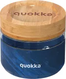 Контейнер пищевой Quokka Deli, 500 мл, стекло, синий — фото 1