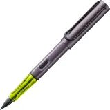 Ручка Lamy, Al-star szaro-zielone, перьевая, зелёные чернила, серая — фото 1