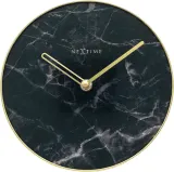 Настольные часы NeXtime Marble Table, металл, Ø20 см — фото 1