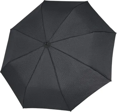 Зонт Doppler Carbon Magic XM, купол 122 см, полиэстер, серый