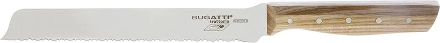 Столовый нож Casa Bugatti, Trattoria, дерево, коричневый, для хлеба 20