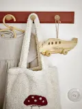 Статуэтка Bloomingville wiszaca Mini samolot, дерево, 9,5 см, бежевая — фото 2
