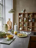 Разделочная доска Bloomingville Keika, мрамор, 20 см, зелёная — фото 4