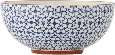 Салатник Bloomingville Karine, каменная керамика, 2 л, синий