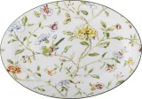 Блюдо сервировочное Bloomingville Bloomie, овальное, каменная керамика, 25×35 см, разноцветное — фото 1
