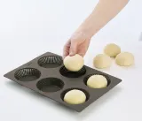 Форма для выпечки Lekue Forma do bulek, овальная, силикон, 20×28,8 см — фото 4