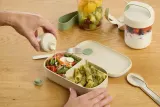 Контейнер пищевой Lekue On The Go Natural, 500 мл, пищевой пластик, бежевый — фото 2