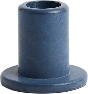 Подсвечник HAY Tube S, керамика, 5,5×5,5 см, синий