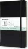 Блокнот Moleskine, Art Music L 192 strony w pieciolinie, A5, в линейку, чёрный — фото 1