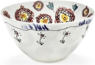 Набор салатников Serax Midnight Flowers, 2 предмета, 0,3 л, синий