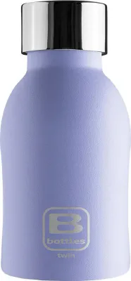 Бутылка для воды Casa Bugatti BBottles Sandblasted, 250 мл, нержавеющая сталь, фиолетовая