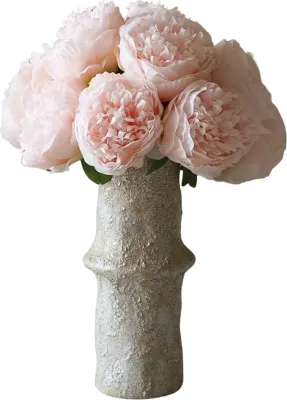 Искусственный цветок Пион Botane piwonie, пластик, 33 см, розовый