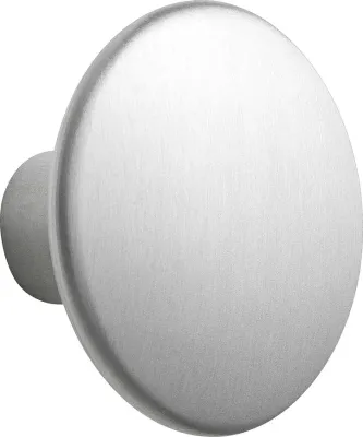 Крючок для дома Muuto Dots Metal, алюминий, серебристый