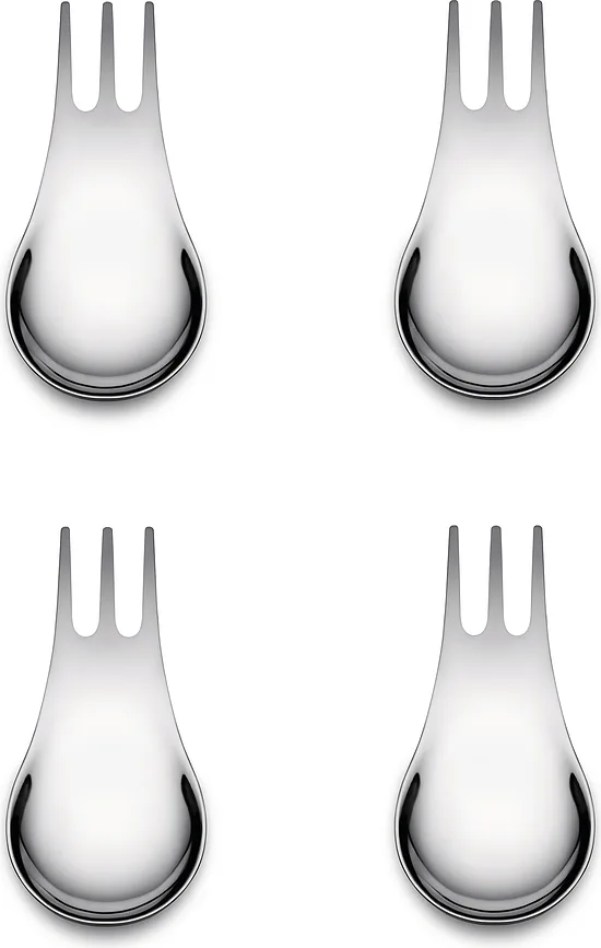 Столовая вилка Alessi, wielofunkcyjne Moscardino, нержавеющая сталь