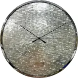 Настенные часы Karlsson Bling Bling, металл, Ø40 см, серебристые — фото 1