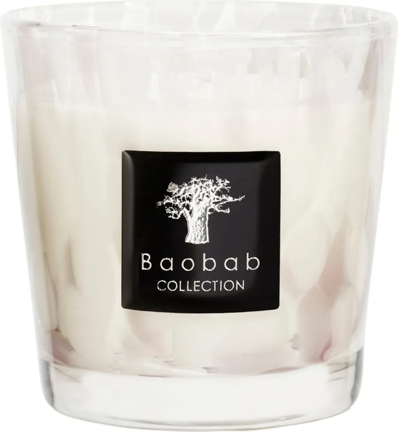 Свеча ароматическая Baobab Collection «Pearls White»