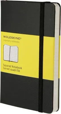 Блокнот Moleskine, kieszonkowy, A6, в клетку