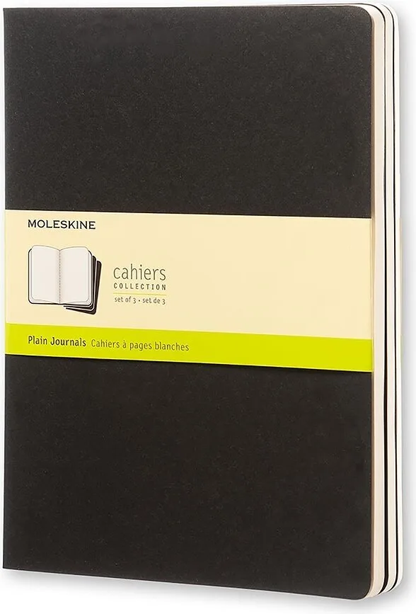 Набор блокнотов Moleskine, Cahier Journals XL, B5, 3 шт