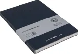 Блокнот Pininfarina Segno, w twardej oprawie z kamiennego papieru wodoodporny Pininfarina Hard 128 stron, A5, синий — фото 1